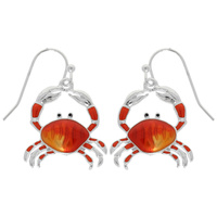 CRAB DANGLE EARRINGS